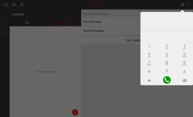 Voom Cloud Voice Softphone android App screenshot 1